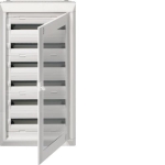 Coffret encastré vega D 6R. 144M.. - porte transparente