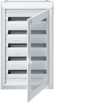 Coffret encastré vega D 5R. 120M.. - porte transparente