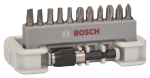 11-delige set schroefbit inclusief bithouder PH1-PH2-PH3/ PZ1-PZ2-PZ3/ T10-T15-T20-T25-T30, 25 mm
