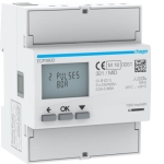 Compteur triphasé 3P+N direct 80A 4M S0 MID