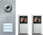 Ens. maison double video Communication porte t.alu
