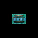 CARTE 4 RELAIS BASSE CONSOMMATION 1A