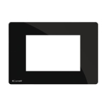 PLATINE ABSOLUTE NOIRE ONE COMP BTICINO AXOLUTE 3 MODULES