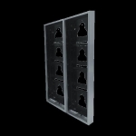 BOëTIER EN SAILLIE 8 MODULES ULTRA