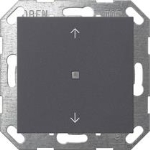 BP bascule 1x flèche OneKNX System 55 anthracite