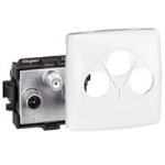 Oteo contactdoos TV/FM/SAT Samenstelbaar mechanisme