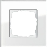 cadre fin. 1x Gira Esprit v.blanc