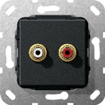C-audio câb.multicond. Module noir m