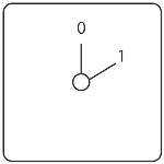 Mini commutateur "on-off" (16-22.5mm)