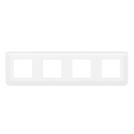 Mosaic plaque 4x2 mod blanc 71 horizontal