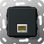 MJ RJ45 cat.6A 10 GB Module noir m