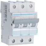 Disjoncteur 3kA - C - 3P - 20A - 3M.