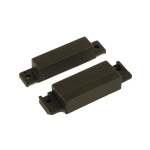 CONT. MAGNÉT. MARRON À POSER AVEC BORNES, PLASTIQUE