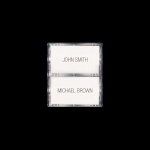 2 BOUTONS DOUBLE HAUTEUR POUR PLATINE CIAO